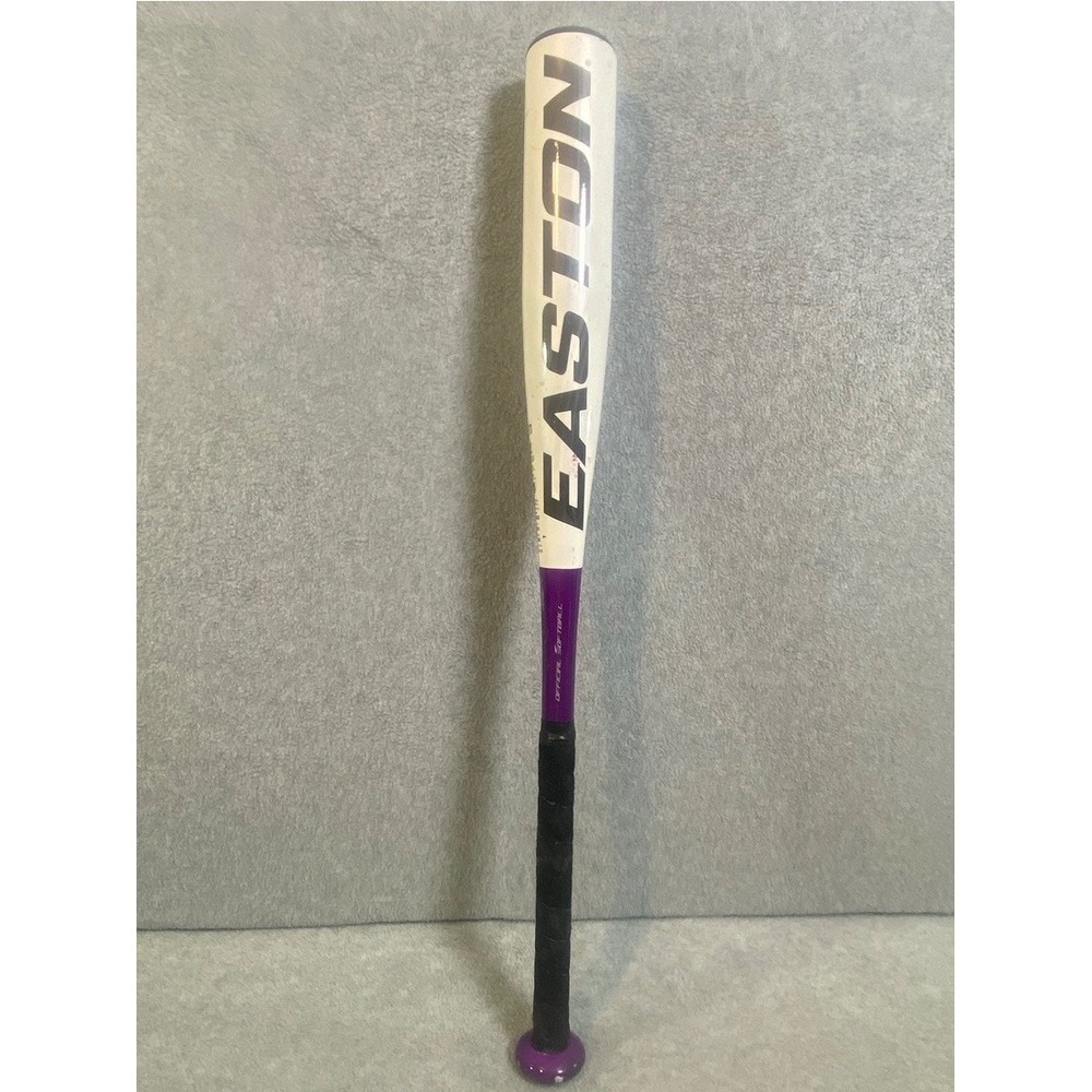 Easton Synergy SK42 Fastpitch Softball Bat 26in 15oz White Purple EUC